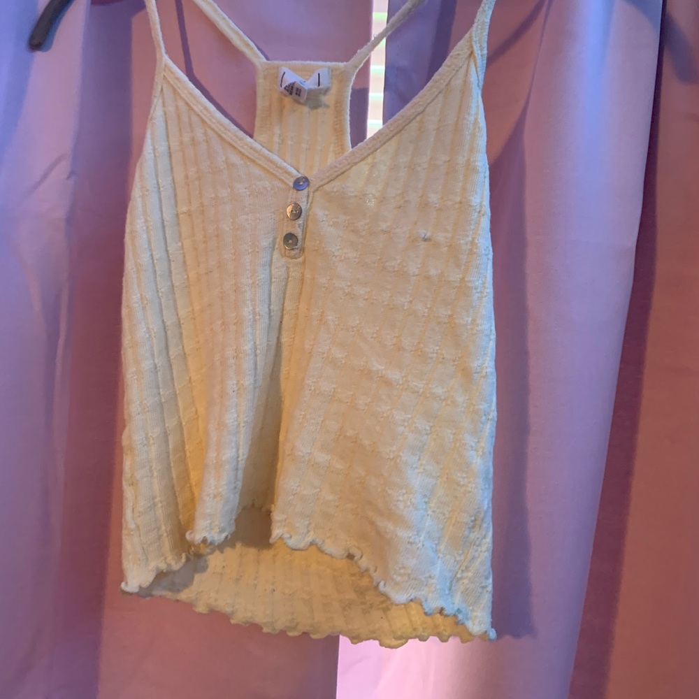 Yellow tank Top from tillys!